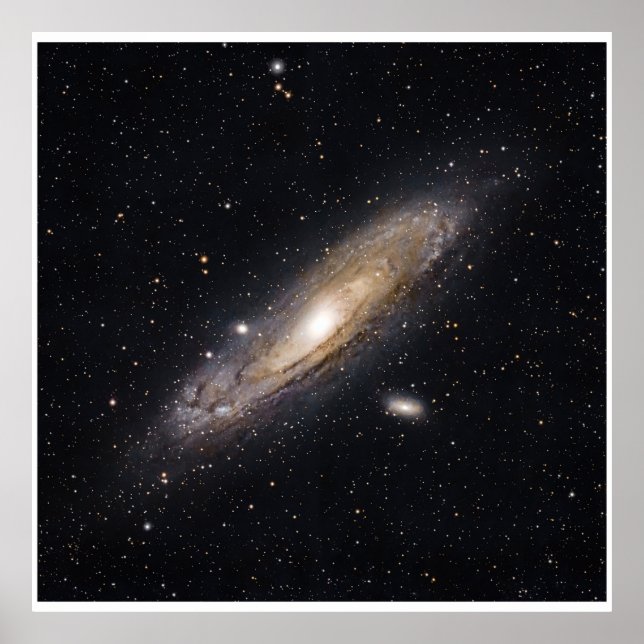 Andromeda Galaxy | Space Photography Poster (Framsidan)