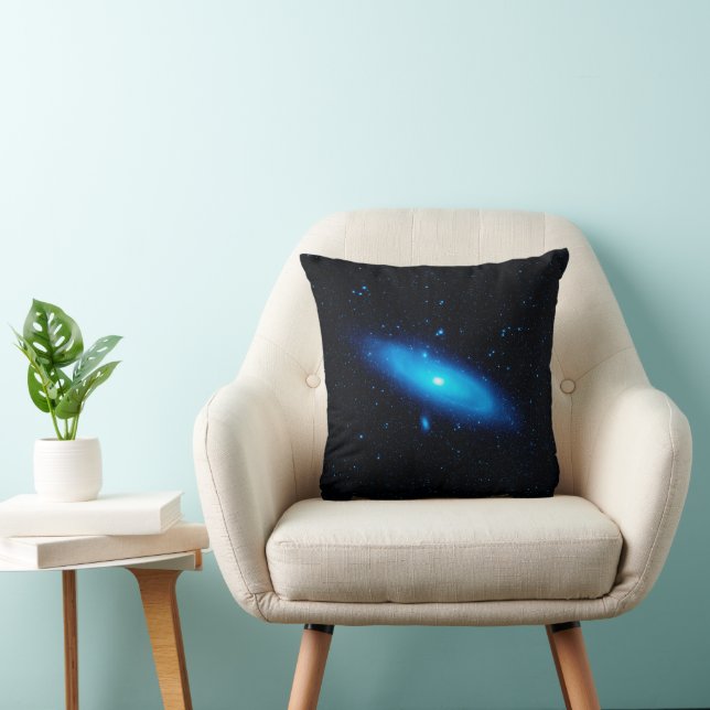 Andromeda galaxy space science astronomy universum kudde (Stol)