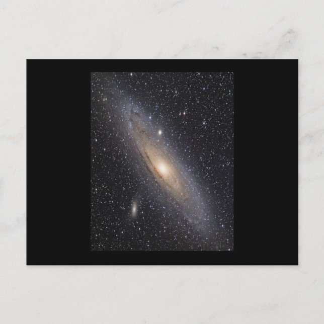 Andromeda Galaxy Vykort (Framsida)