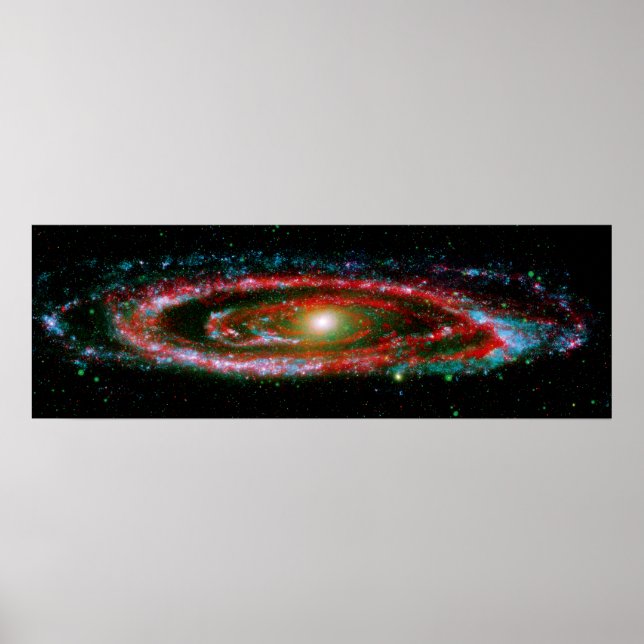 Andromeda Gallaxy Poster (Framsidan)