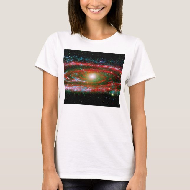 Andromeda Gallaxy Tee Shirt (Framsida)