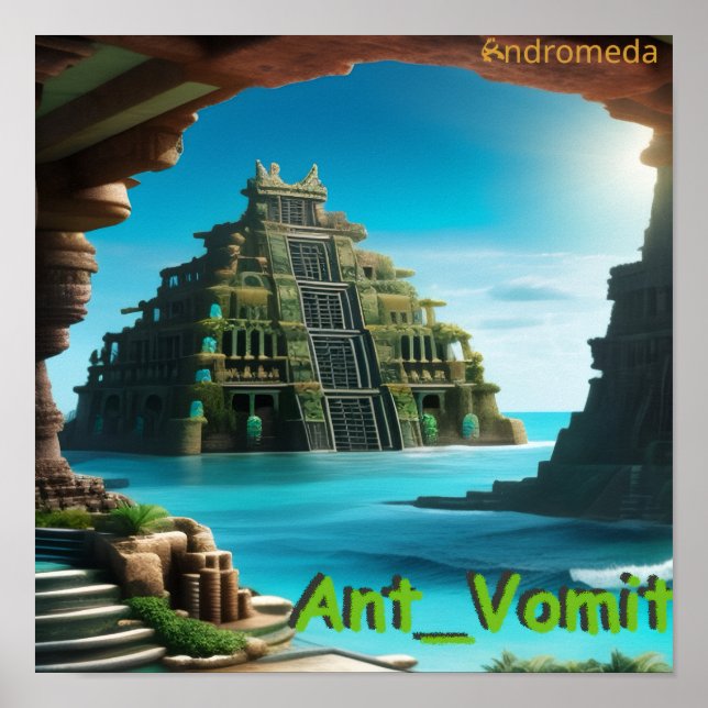 Andromeda Poster (Framsidan)