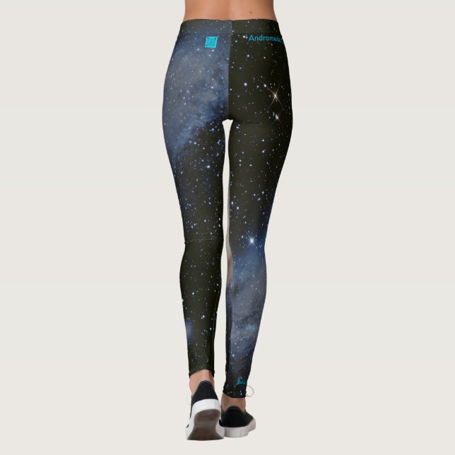 Andromedagalaxen Leggings (Baksida)