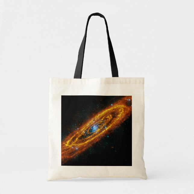 Andromeda's Stars Tote Bag Tygkasse (Framsidan)