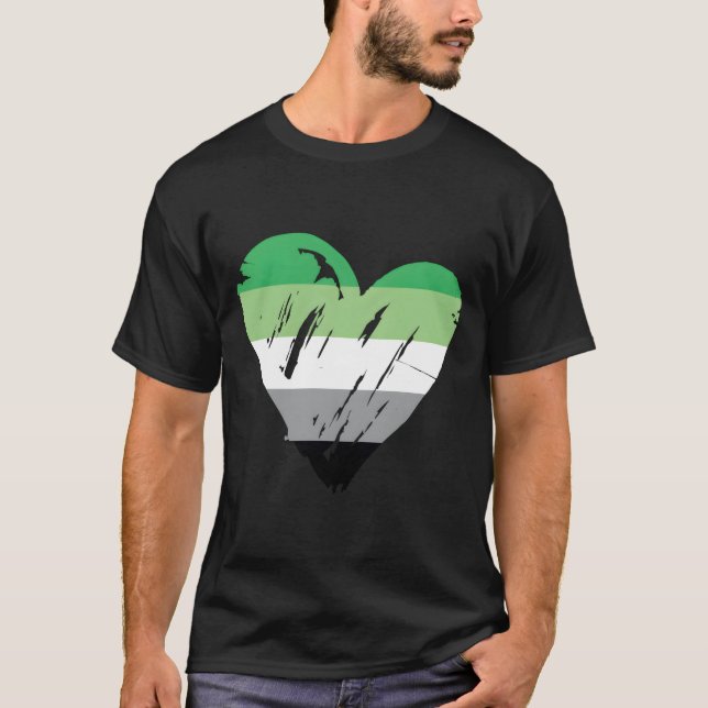 Androphilia Pride Flag Love He Androphilia T Shirt (Framsida)