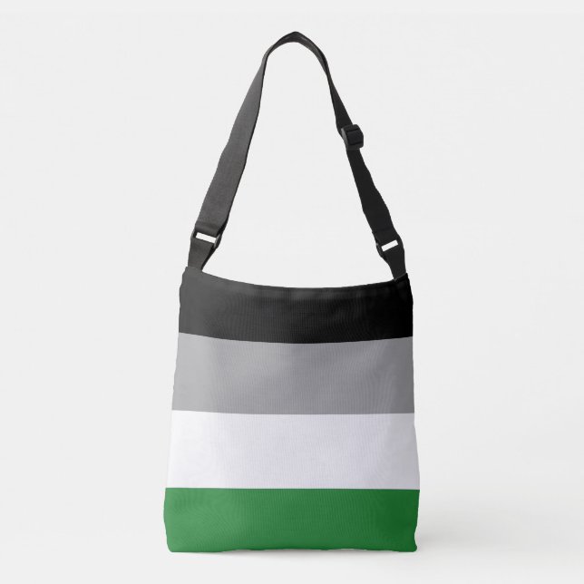 Androphilia Pride Flagga Axelväska (Framsida)