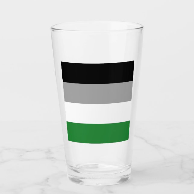 Androphilia Pride Flagga Glaskopp (Framsida)