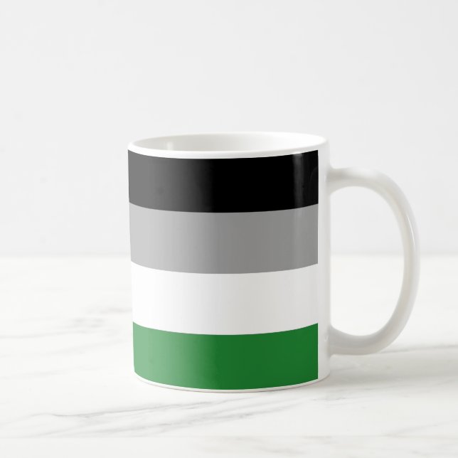 Androphilia Pride Flagga Kaffemugg (Höger)