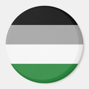Androphilia Pride Flagga Magnet