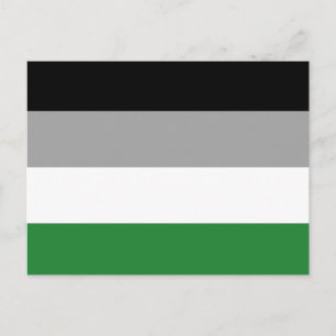 Androphilia Pride Flagga Vykort