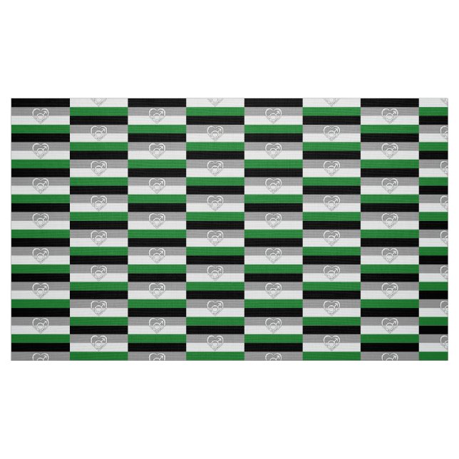 Androphilia stolthetsflagg och symbol tyg (Fat Quarter)