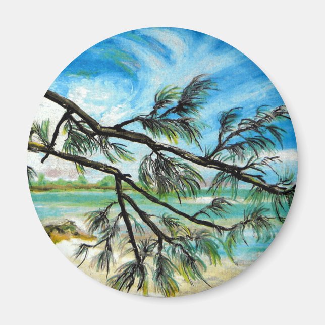 Andros Island, Bahamas Magnet (Framsidan)