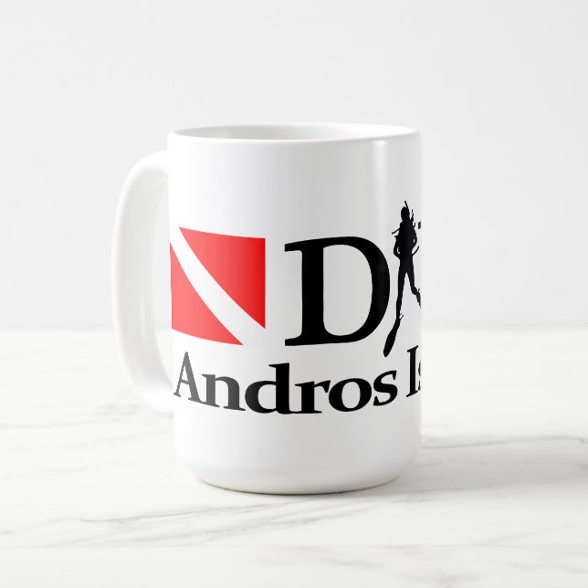 Andros Island DV4 Kaffemugg (Framsida vänster)