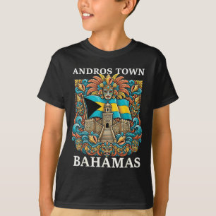 Andros Town Bahamas Öresemester Resa T Shirt