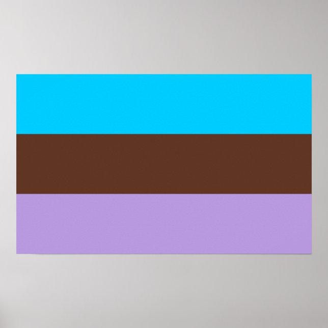 Androsexuell stolthet poster (Framsidan)