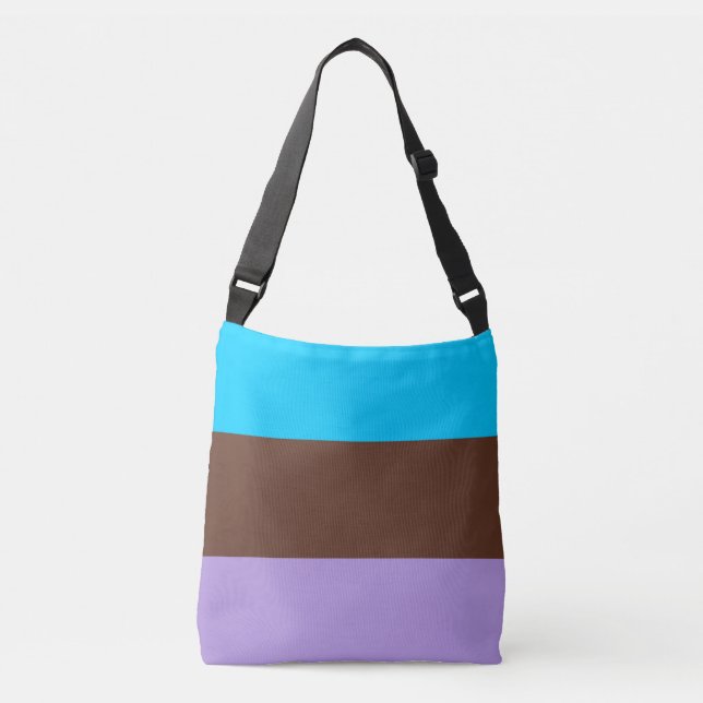 Androsexuell stolthetsflagga axelväska (Framsida)