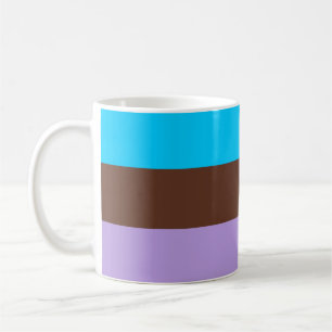 Androsexuell stolthetsflagga kaffemugg