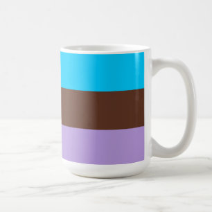 Androsexuell stolthetsflagga kaffemugg
