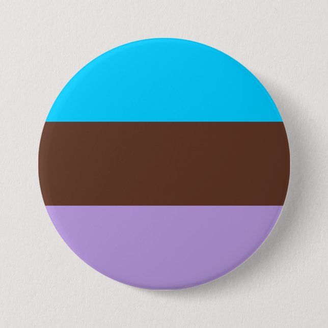 Androsexuell stolthetsflagga knapp (Framsida)