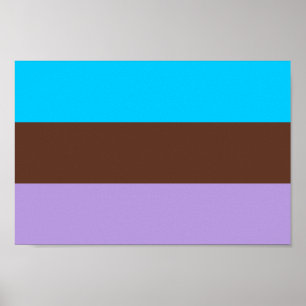 Androsexuellt Pride Poster