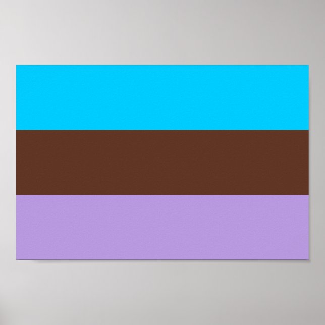 Androsexuellt Pride Poster (Framsidan)