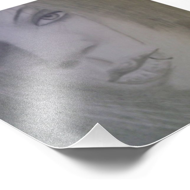 Andy Biersack Fototryck (Hörn)