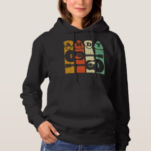 Andy Guitar Retro Plocka Andy Guitar Musician Retr T Shirt