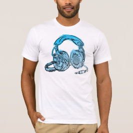 Andy Howell Headphone Sketch T-Shirt