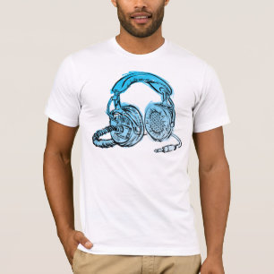 Andy Howell Headphone Sketch T-Shirt