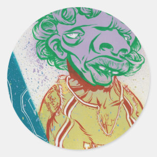 Andy Howell Stickers Runt Klistermärke