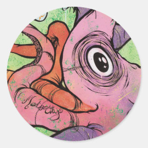 Andy Howell Stickers Runt Klistermärke