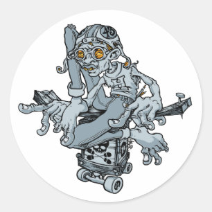 Andy Howell Stickers Runt Klistermärke