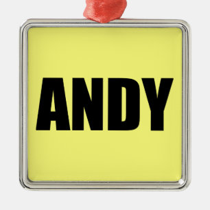 Andy Julgransprydnad Metall