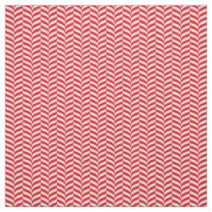 andy Käpp Twist Geometric Red & Cream Chevron Tyg