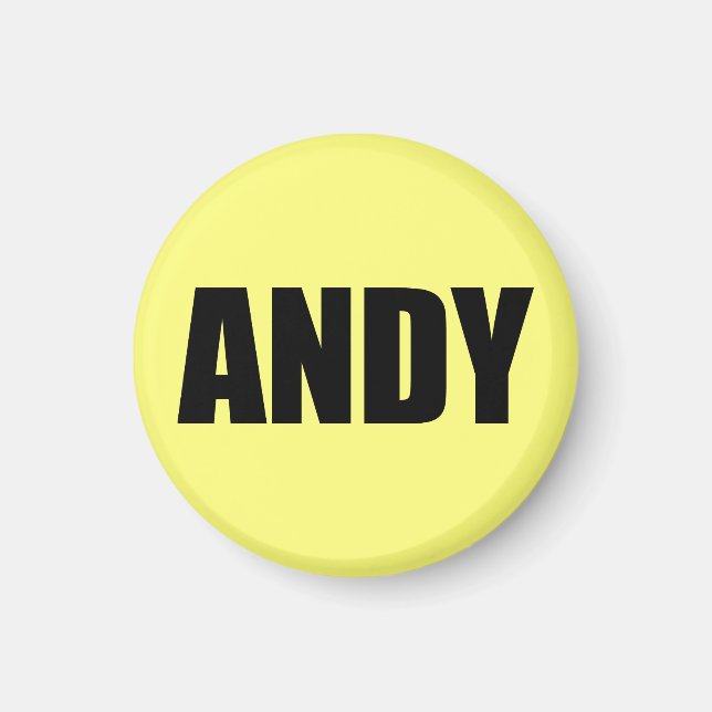 Andy Magnet (Framsidan)