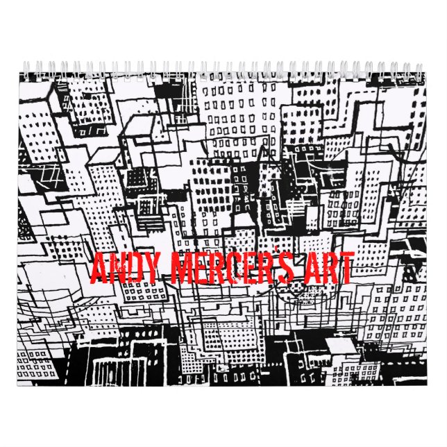 Andy mercers konst kalender (Omslag)