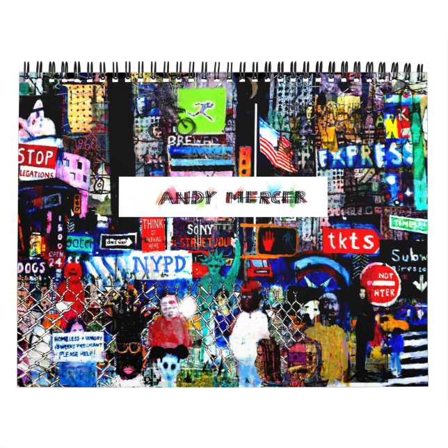 Andy Mercers Officiell Calendar Kalender (Omslag)