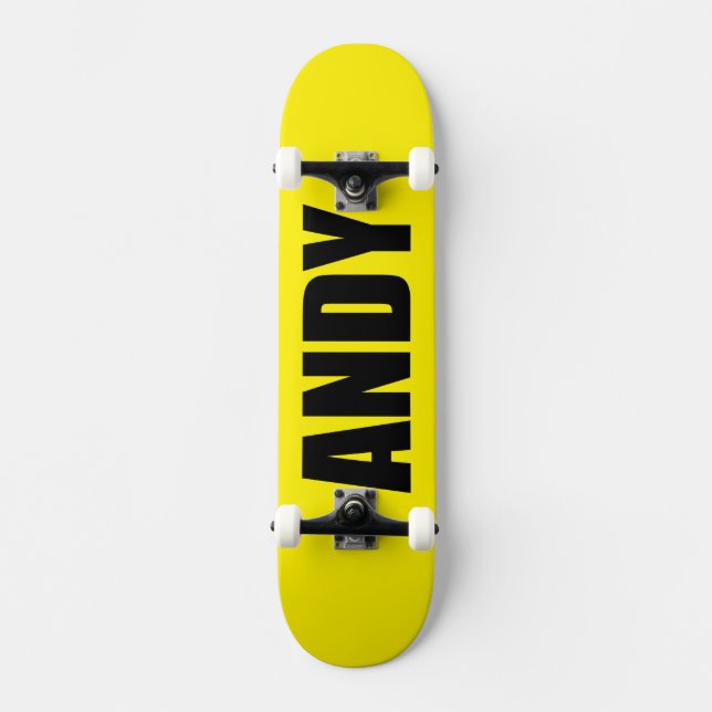 Andy Skateboard Bräda 19,5 Cm (Framsida)