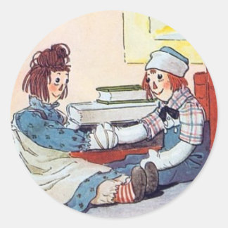 Andy Sticker Runt Klistermärke