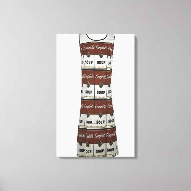 Andy Warhol - Souper Dress Canvastryck (Framsida)