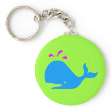 Andy Whale Singletons_aqua,magenta på grönt