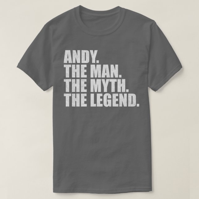 AndyAndy Namn Andy given namn T Shirt (Design framsida)
