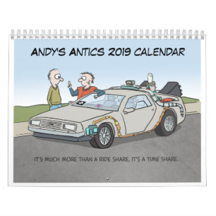 Andys kalender för pajaser 2019