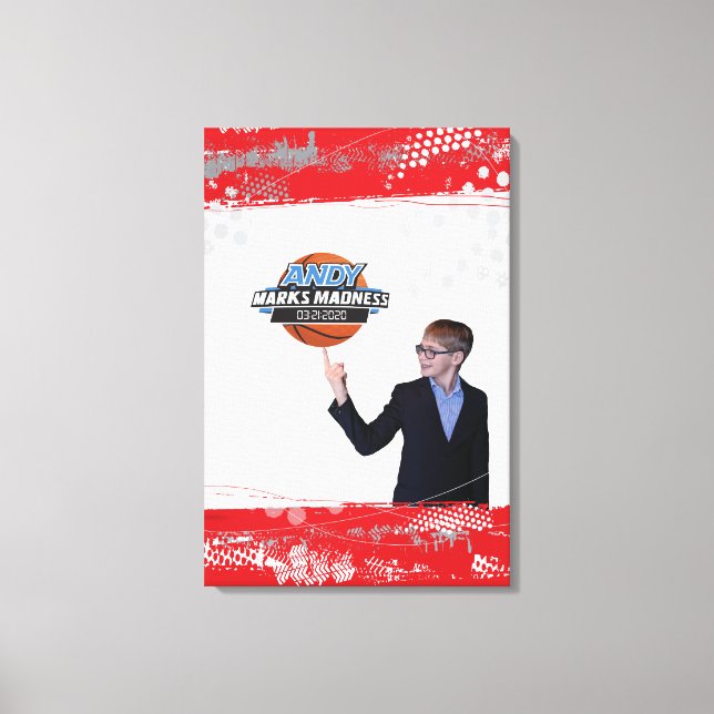 ANDY's PUB MITZVAH SIGN IN BOARD-cusomized Canvastryck (Framsida)