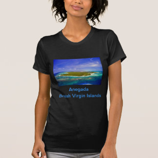 Anegada ö/flagga B.V.I Tee Shirt