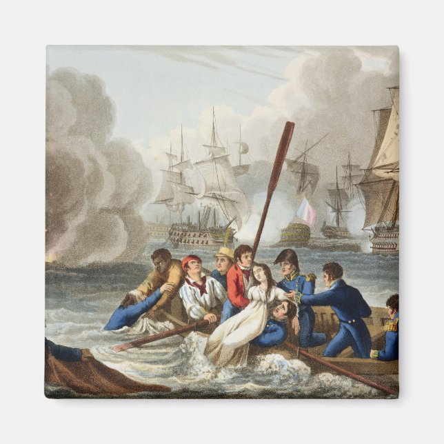 Anekdot vid slaget vid Trafalgar Magnet (Framsidan)