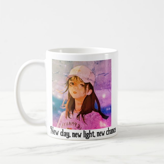 Anemi kopp Inte en morgonperson Mugg (Vänster)