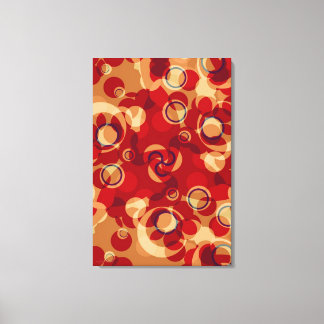 Anemidelisk Abstrakt Art Wrapped Canvas