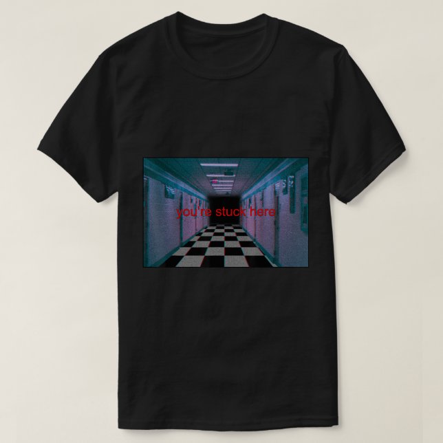 Anemoiacore Aesthetic Liminal Space Weirdcore Anem T Shirt (Design framsida)
