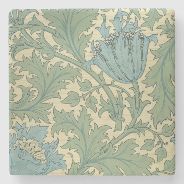 "Anemon" design (textilen) Underlägg Sten (Framsidan)